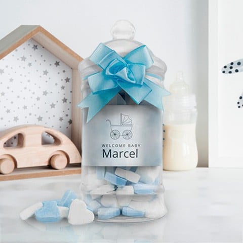 Baby Blue: Dulces de Corazón en el Biberón del Bebé