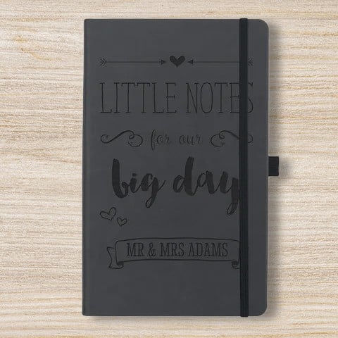Cuaderno con nombre - Negro