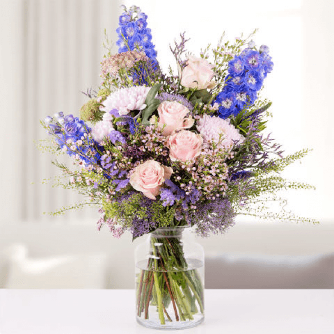 Lively Ocean: Rosas Rosas y Delfinios