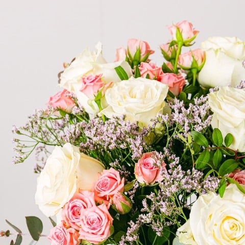 Rose Delight: Rosas y Limonium highlight