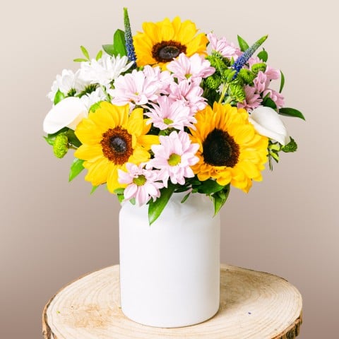 Sunny Lily: Girasoles y Calas