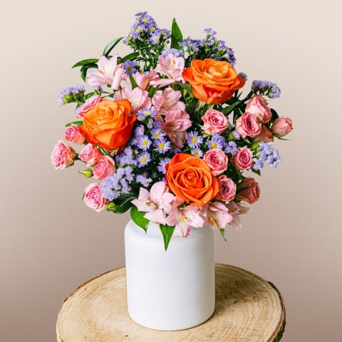 Extra Smiles: Rosas y Aster
