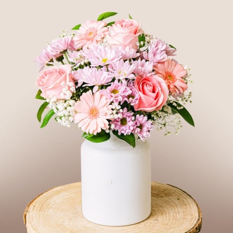 Luz Pura: Rosas y Gerberas