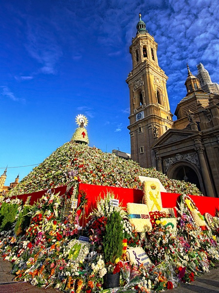 ofrenda de flores Flores del mundo: España 7