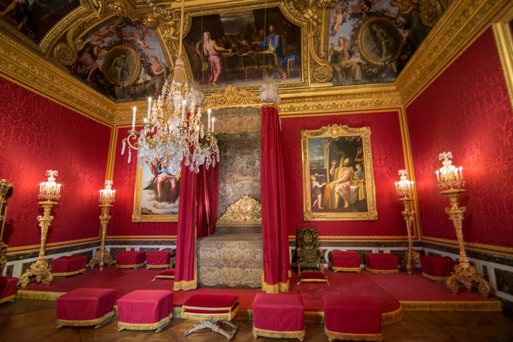 Salón de Mercurio, una de las dependencias del Rey Luís XIV de Francia