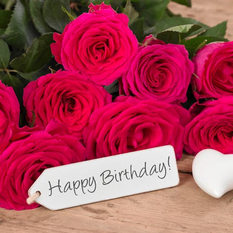 Happy Birthday Roses - Flora Queen