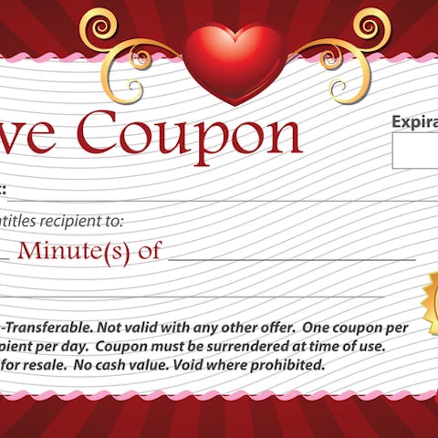 Great Love Coupon Ideas to Try - Flora Queen