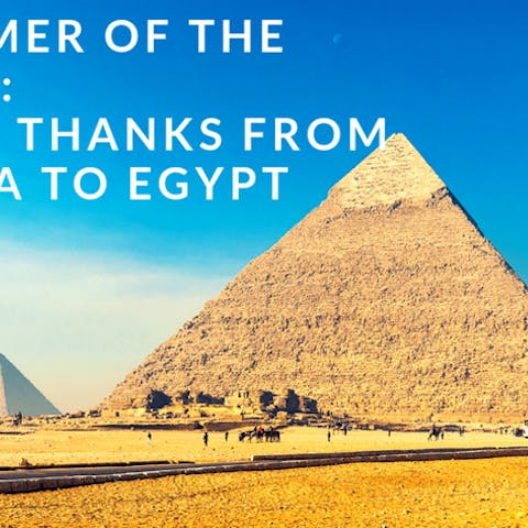 Customer Of The Month: Floral Thanks From Canada to Egypt - Flora Queen