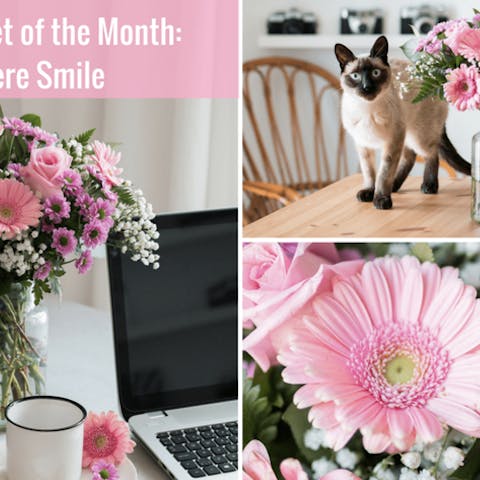 Our Bouquet of the Month: Sincere Smile - Flora Queen