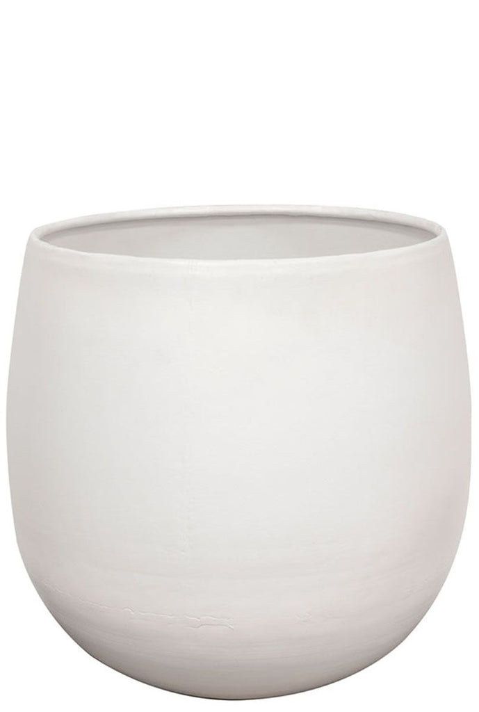 Stijn white Pot D22cm Flora Queen Flora Queen