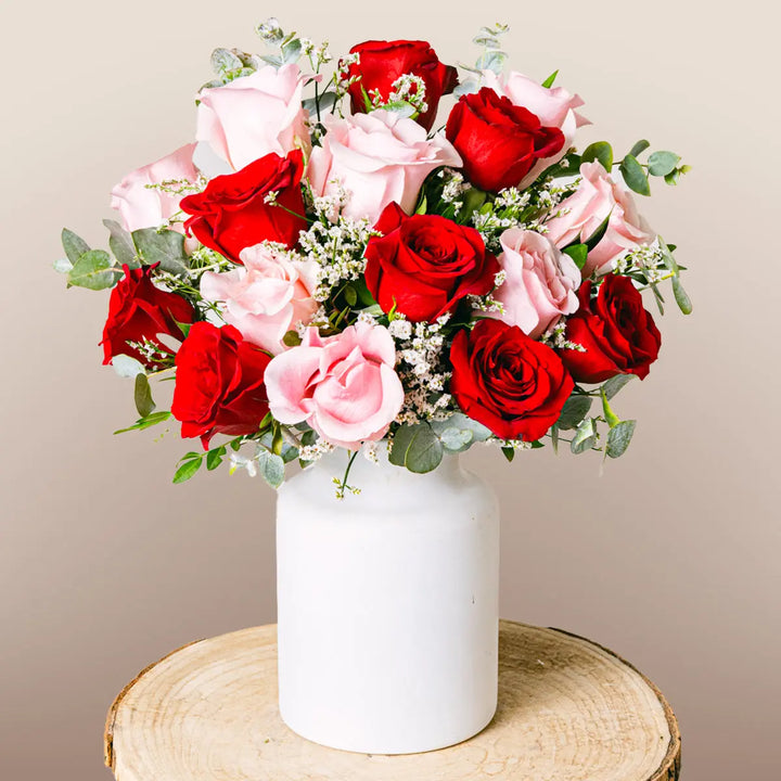 Sweet Love - Red and Pink Roses Flora Queen Flora Queen