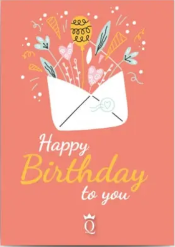 Tarjeta de felicitación